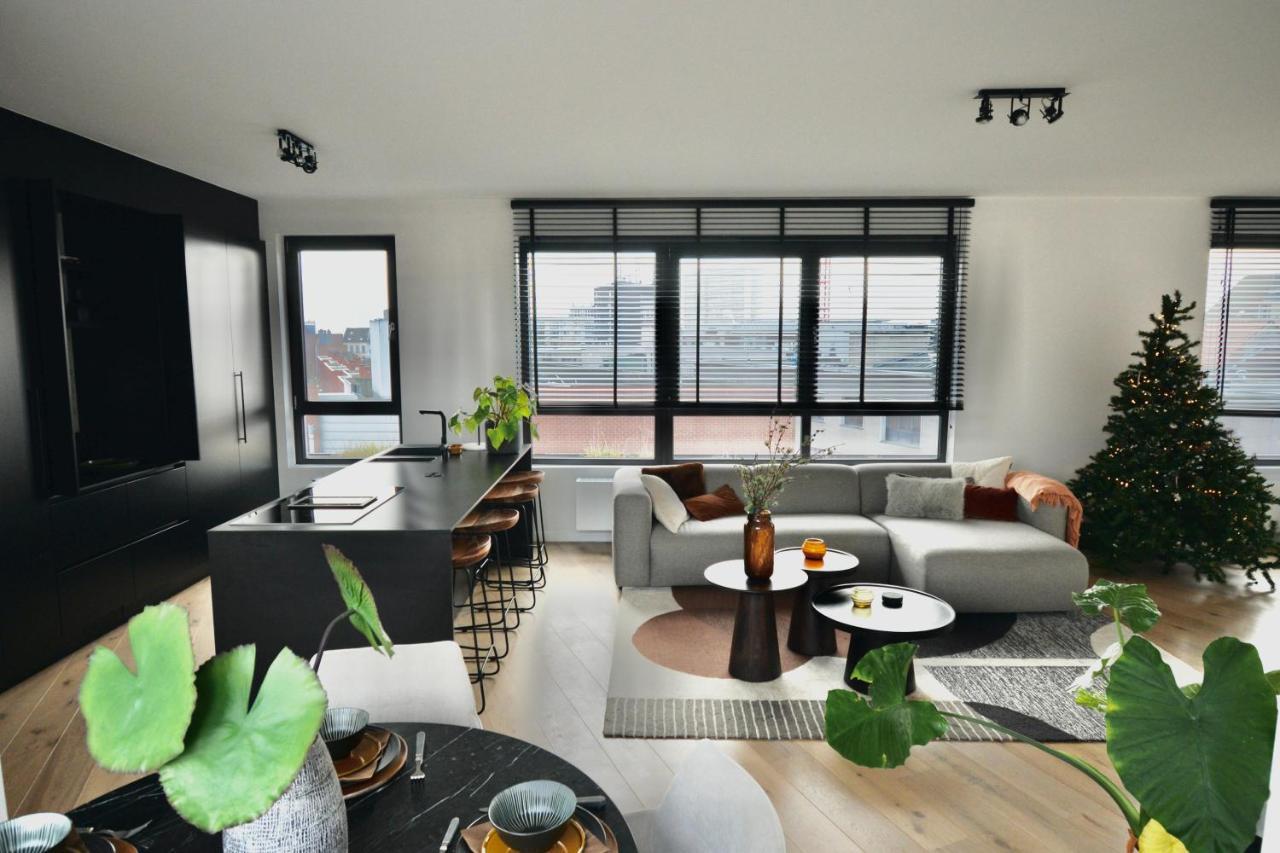 안트베르펜 The Penthouse, Oasis Of Light And Inspiration 아파트 외부 사진